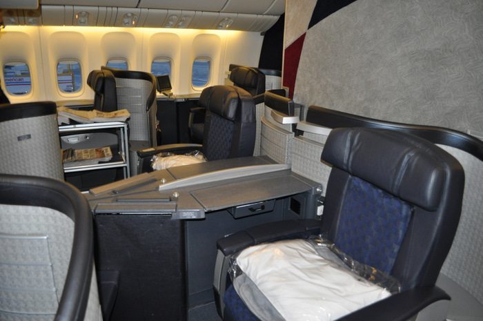 American Airlines Flagship First Class – Chicago to London – Old Seats American Airlines Flagship First Class – Chicago to London – Old Seats
