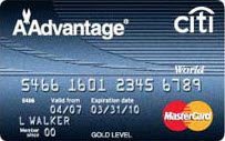 Citi American Airlines Gold MasterCard