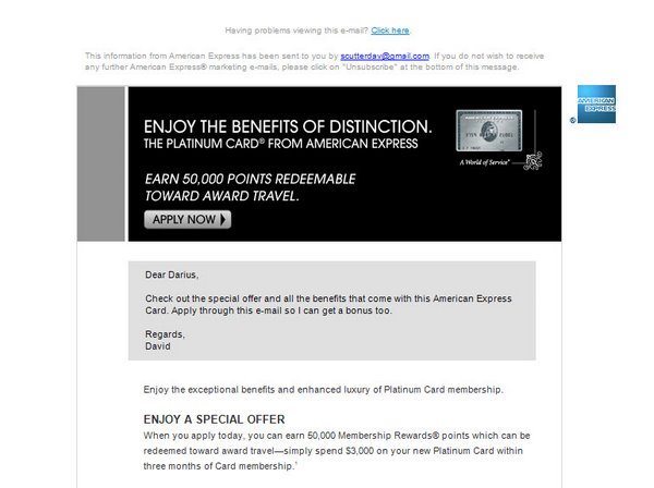 AMEX Platinum 50000 AMEX Platinum 50000