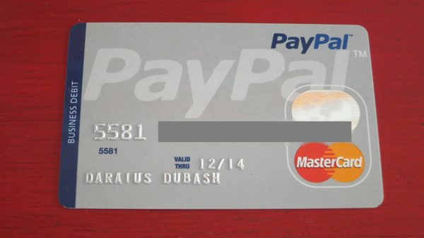 paypal debit card