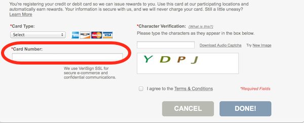 Your Card Will NOT Be Charged!