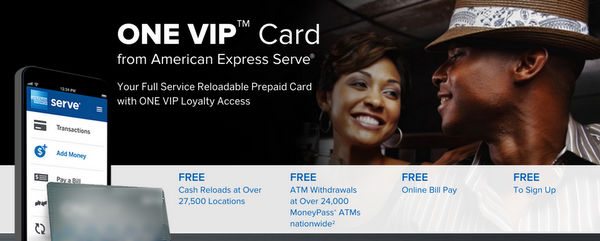American Express Serve Vip