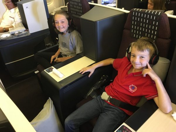 Cathay Pacific Business Class
