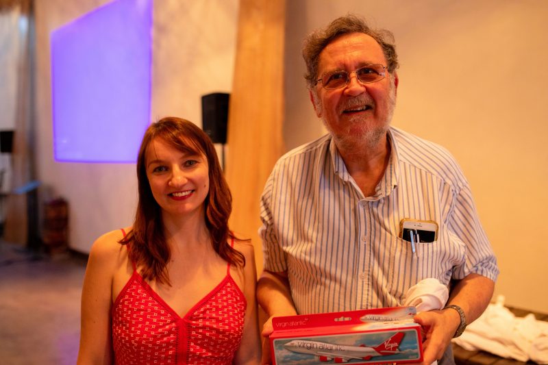 This Reader is Excited to Set Up His Model Plane That He Got at Our Event