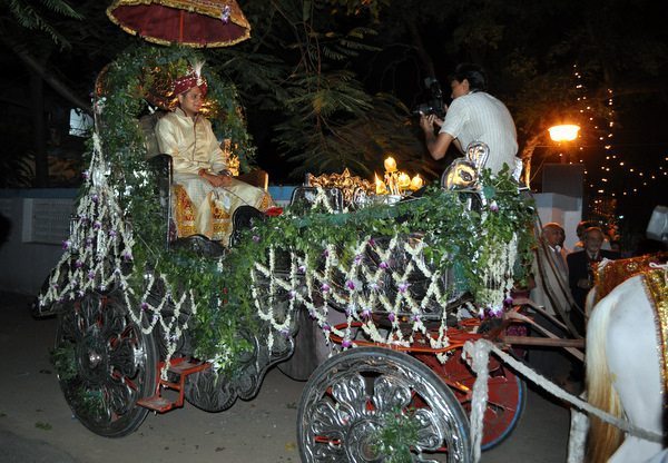 Gaurav in Chariot