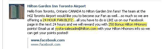 250 Free Hilton Points 250 Free Hilton Points