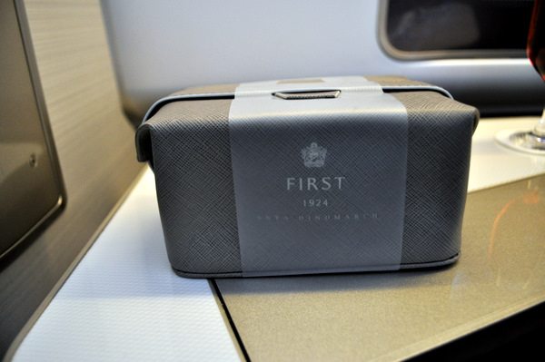 British Airways First Class Review - Amenity Kit