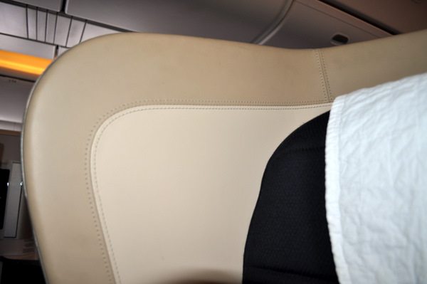British Airways First Class Review - Seats