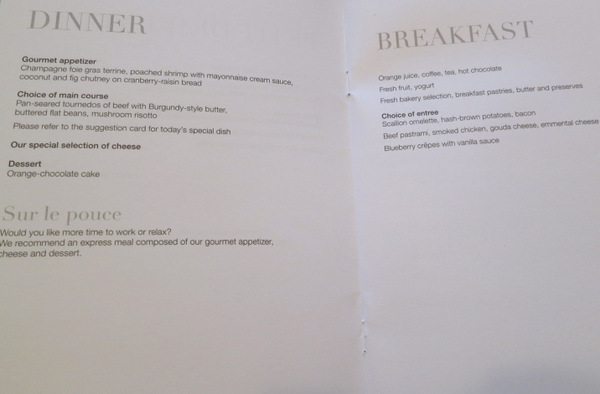 Air France Business Class Air France Business Class
