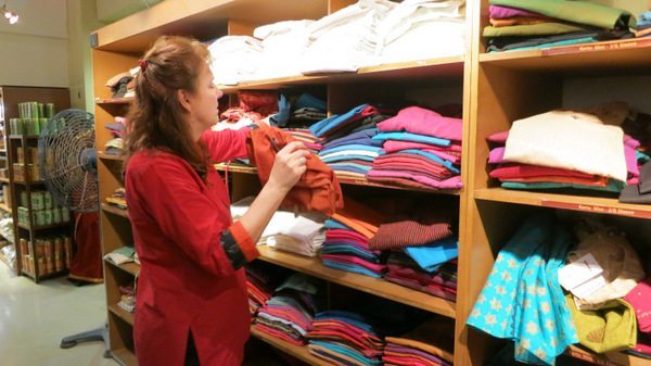 Shopping in Bombay