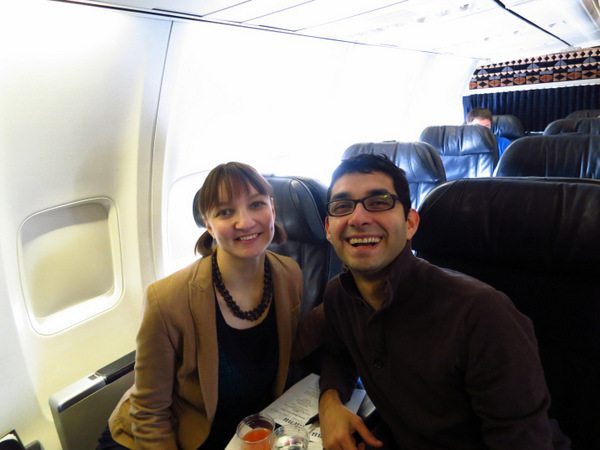 Alaska Airlines First Class