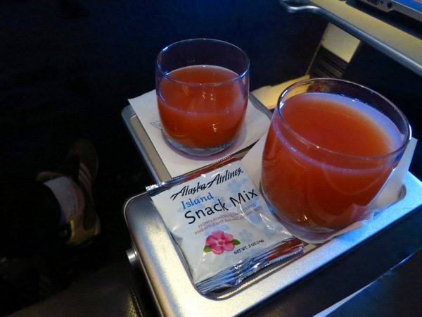 Alaska Airlines First Class