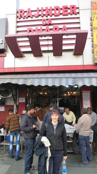 Eating in Delhi