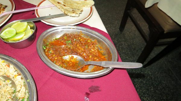 Eating in Delhi