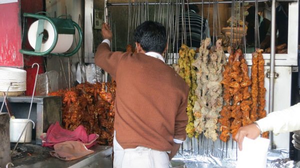 Eating in Delhi