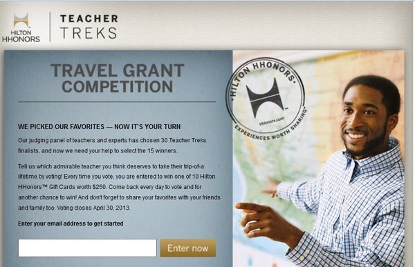 Hilton Teacher Trek