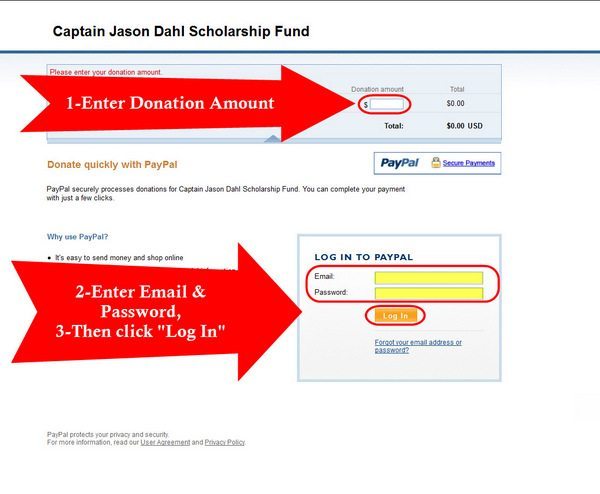 Donate to the Captain Jason Dahl Scholarship Fund and win a Ride in a World War II T-6 Racer