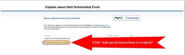 Donate to the Captain Jason Dahl Scholarship Fund and win a Ride in a World War II T-6 Racer