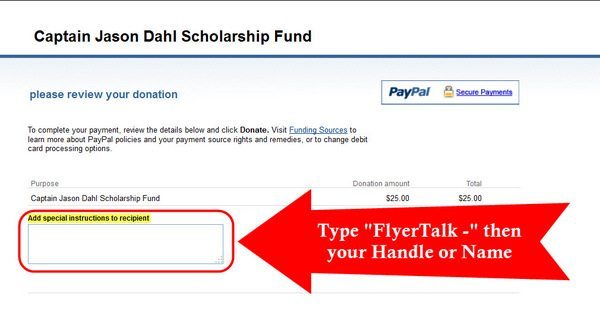 Donate to the Captain Jason Dahl Scholarship Fund and win a Ride in a World War II T-6 Racer