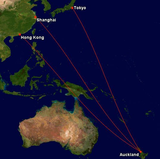 United Miles To Australia, New Zealand And Oceania