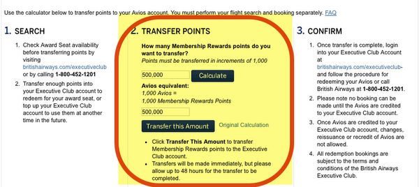Do You Pay A Fee To Transfer American Express Membership Rewards Points To An Airline