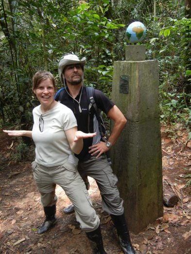 Straddling the Equator
