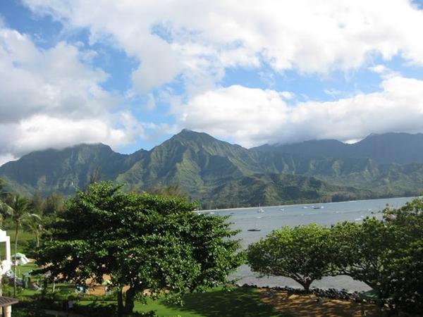 In Hawaii on Our Honeymoon at the St. Regis, Princeville