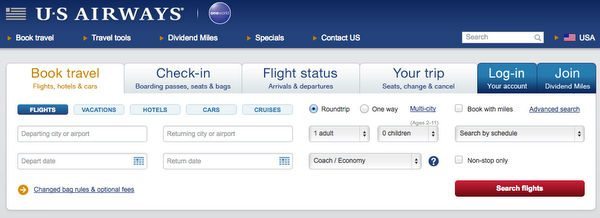How To Book Barclays US Airways Companion Certificate Tickets