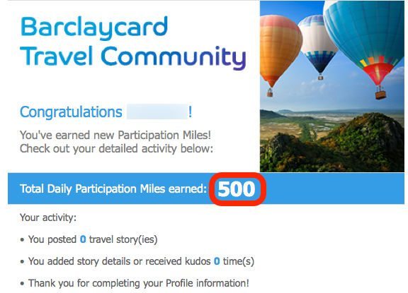 She Says He Says 500 Barclays Miles With Barclaycard Travel Community Sign Up
