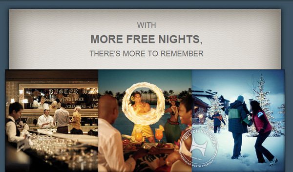 Hilton More Nights, More Points Quadruple Points Promotion