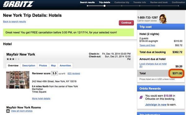 Save 100 Off A Hotel With Orbitz And Visa Checkout