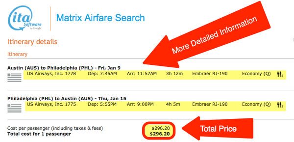 Search For Cheap Airfare Like A Pro Part 1 ITA Matrix Basics