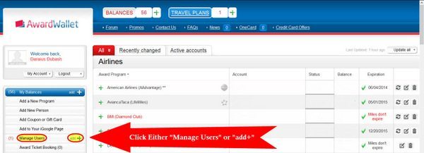 The Trick To Using AwardWallet To Track Your United Delta And Southwest Miles