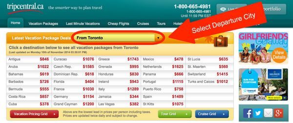 Save Money On Vacation Packages By Booking From Canada
