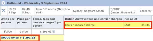 British Airways Avios Part 3 Taxes And Fees