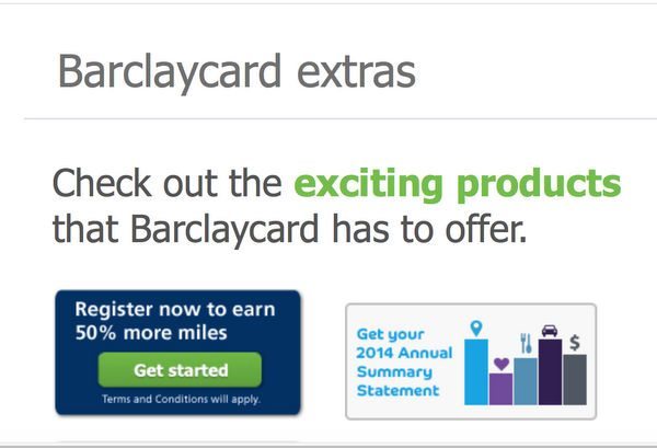 50 Bonus Miles On Spending For Barclaycard US Airways Cardholders