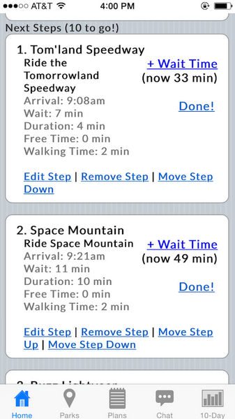 Experience More Rides And Less Waiting At Disney With Touringplans.com Mobile App