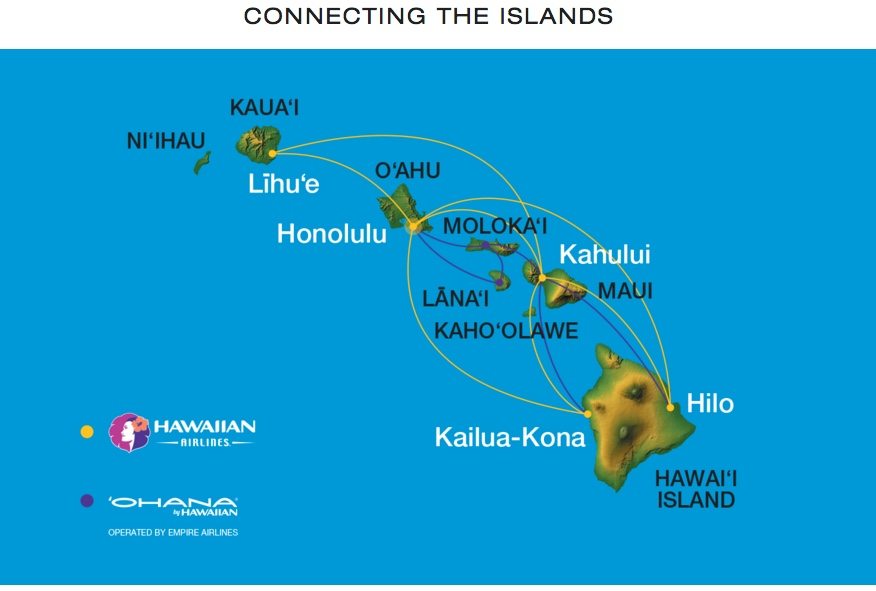 Hawaiian Airlines Serves Several Destinations that American Airlines Doesn't