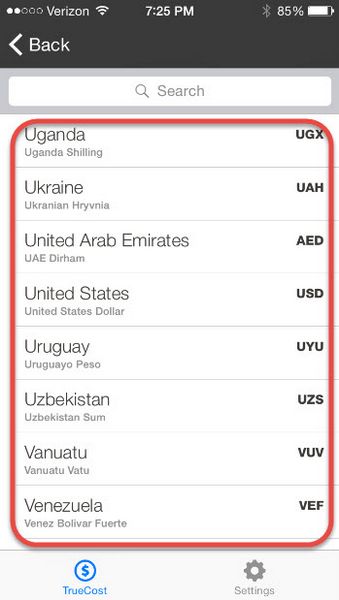 Easily Find Credit Card Currency Conversion Rates With Mercez App