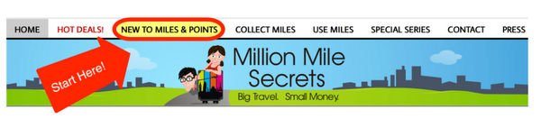 New To Million Mile Secrets I'll Show You How To Use The Site