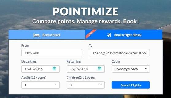 Pointimize A New Tool To Find Available Award Night Flight Cost Information