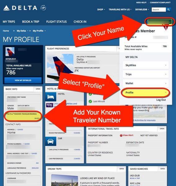 how to add known traveller number in sabre