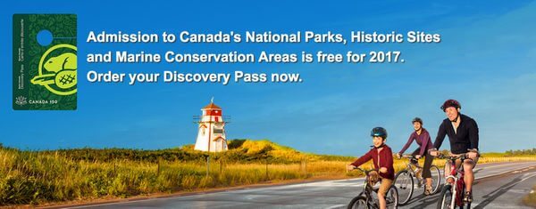 Visit Canadian National Parks For Free In 2017