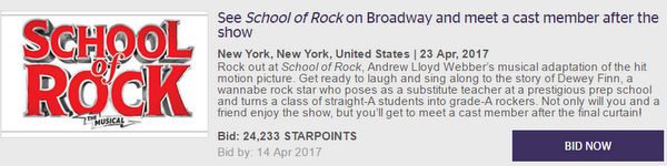 Earn Bonus Starwood Points For Broadway Show Tickets Redeem For Unforgettable Experiences