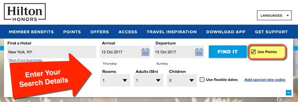 Book Hilton Hotels With Points