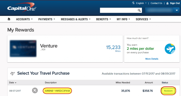 Wie Sie Capital One Venture Miles verwenden