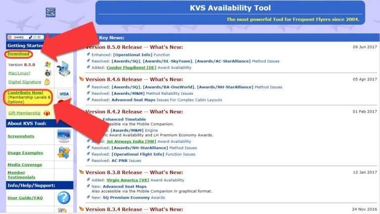 Herramienta de Reserva de Premios KVS