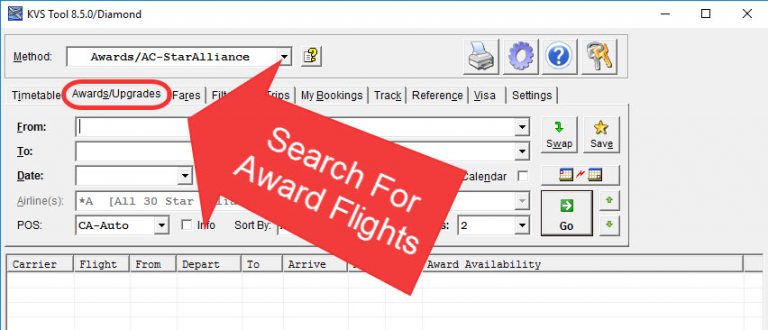  KVS Award Booking Tool