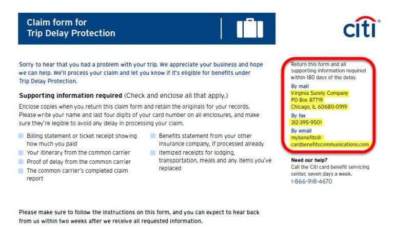 Flight Delay Compensation Chase Citi