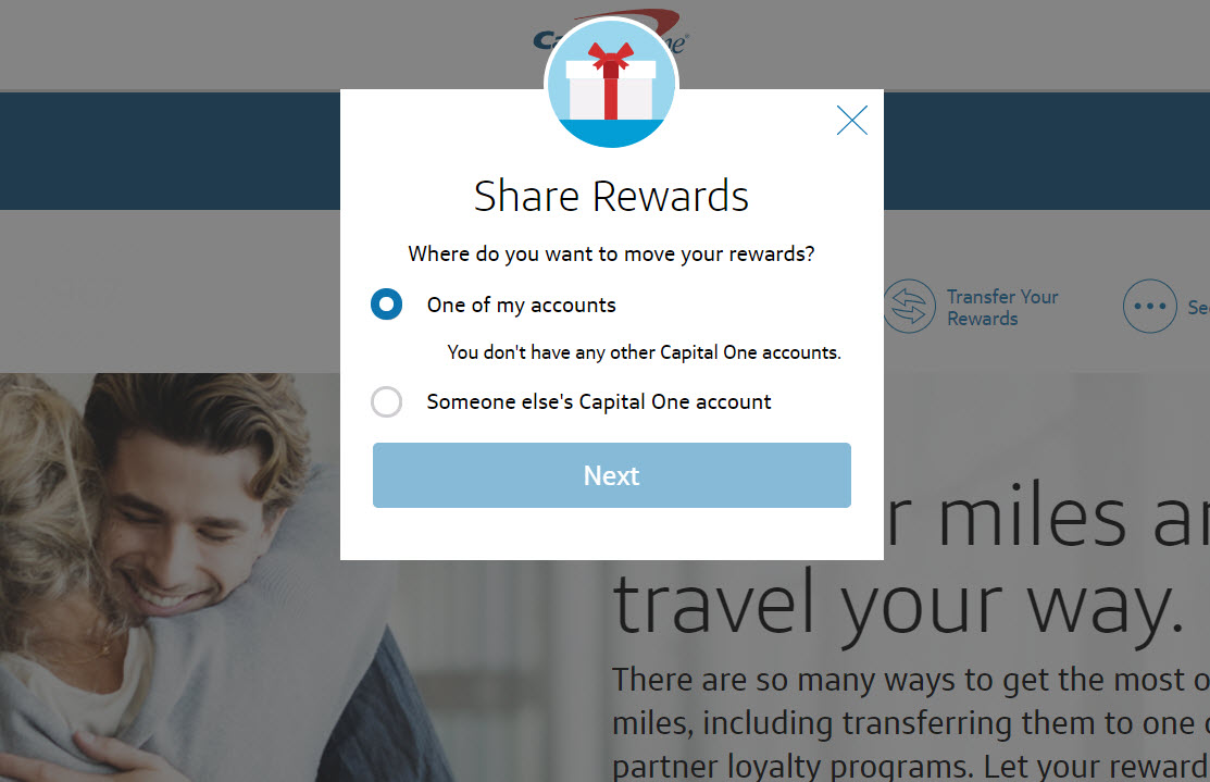 How to Combine Capital One Miles